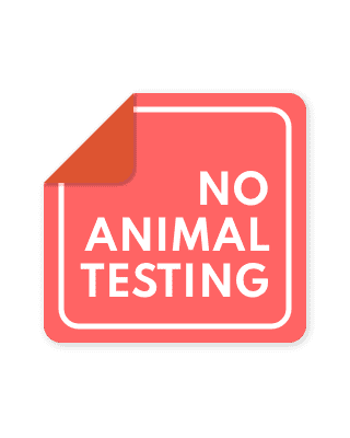 No Animal Testing  (Cruelty-free)